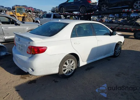 2010 Toyota Corolla S из США, поврежденный, VIN 2T1BU4EE6AC453927